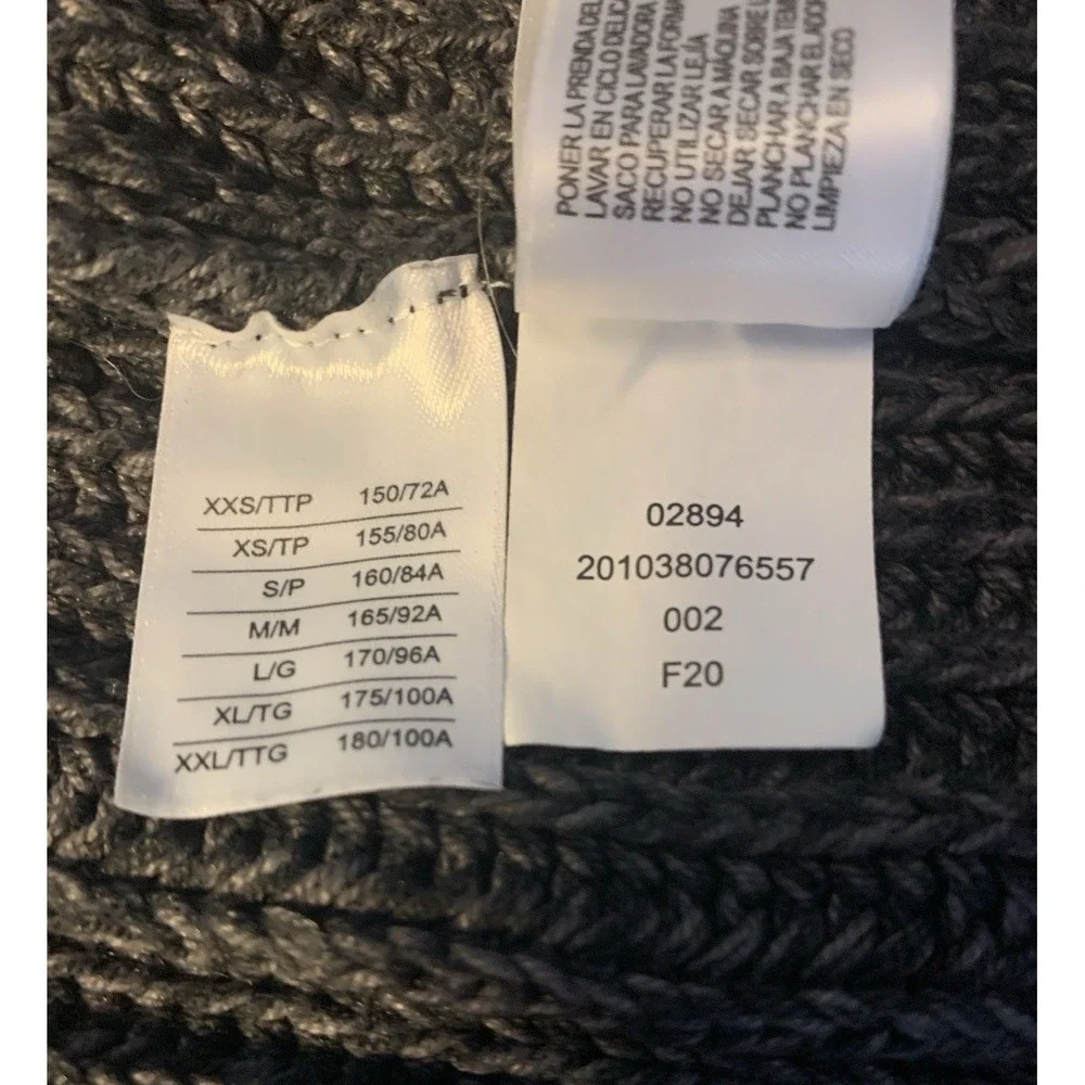 Genuine Roots Cabin Pullover Knit Sweater Women's L Grey Soft Warm Cozy - Picture 14 of 16